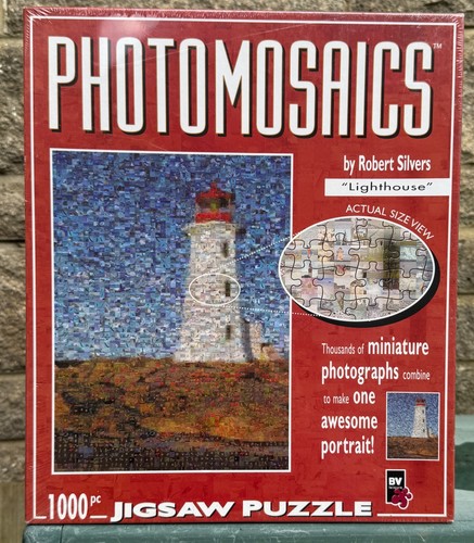 Photomosaics lighthouse - photomosaics:,
