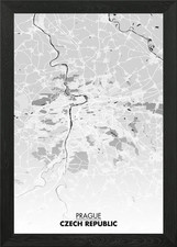Prague Czech Republic Framed