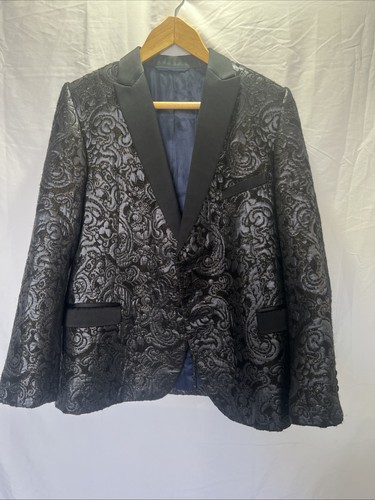 Costume fancy black suit - fancy, men