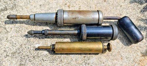 Vintage grease guns pistol - guns,