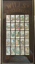 ANTIQUE/VINTAGE CIGARETTE CARDS CRIES OF LONDON FULL SET OF 25 FRAMED