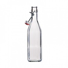 Glass Swing Top Bottle Clear