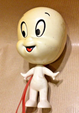 Vintage Talking Casper Ghost Pull String, Working Order 1970’s Toy