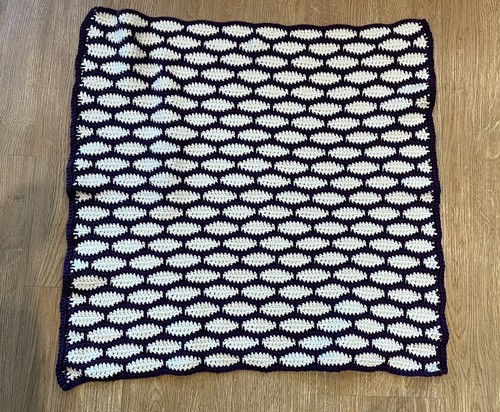 Homemade crochet blanket - blanket,