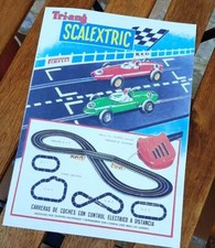 SCALEXTRIC FIRST SPANISH LEAFLET 1962  (read item description)
