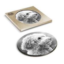 1 x Boxed Round Coasters - BW