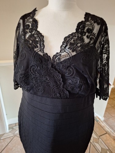 Size stunning black - 20, dress