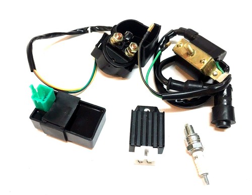 Solenoid spark plug ignition - solenoid,, plug,