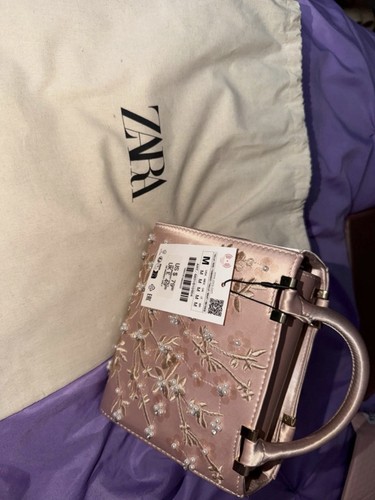 Zara rose pink embellished - zara,