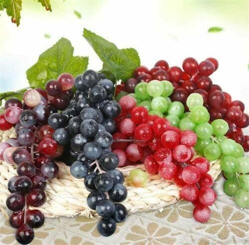 Artificial fruit grape food - artificial,