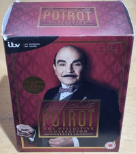 Agatha Christie Poirot The Definitive Collection Series 1-13 DVD Box Set