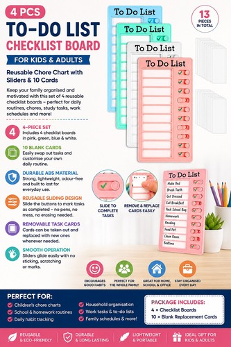 Pcs list chore chart - pcs,