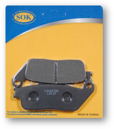 Front brake pads - front, fit