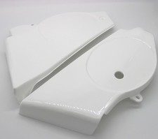 fits Suzuki TS185 er 1980 Side Cover Panels Set White