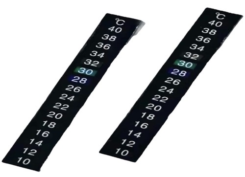 Fish tank thermometer strip - tank,