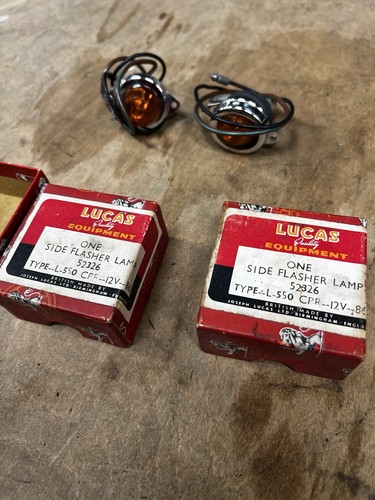 Lucas side flasher lamps