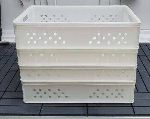 Heavy duty plastic storage - 4,