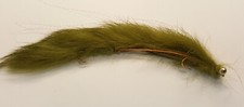 3 X TWIN HOOK DARK OLIVE SNAKE
