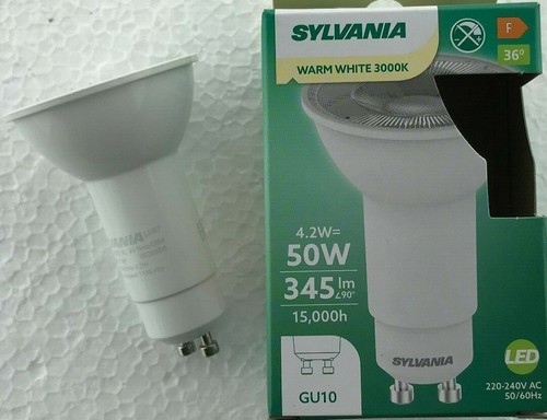 Box sylvania gu10 long - box,