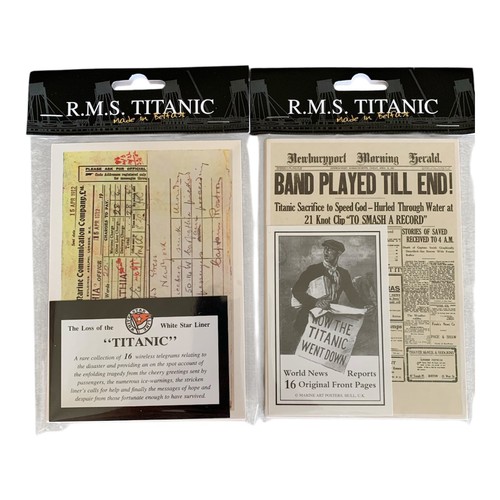 Postcards titanic sepia world - titanic,