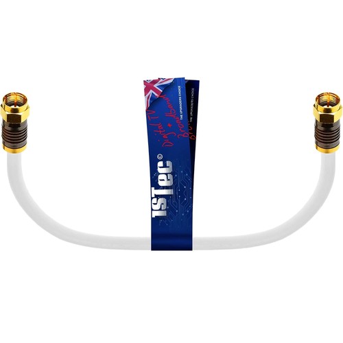 30cm white coaxial cable for - coaxial,