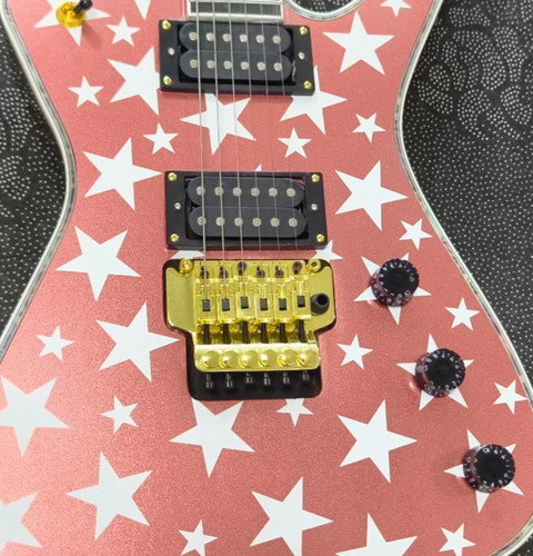 Iceman electric guitar pink - electric,