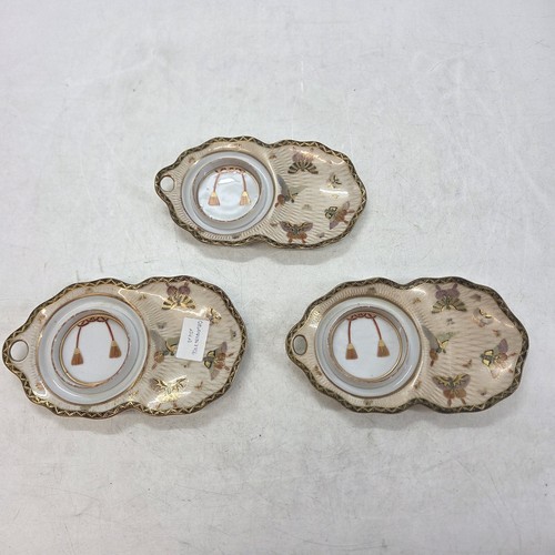 Vintage japanese kutani - 3x,