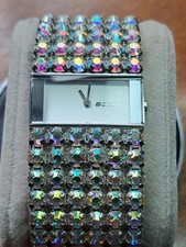 Accurist Accu2 A2-24400 Flexible Strap Swarovski Crystal Watch STUNNING WATCH