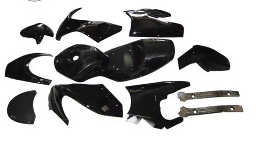 Fmm09 black 49cc mini - 49cc, moto