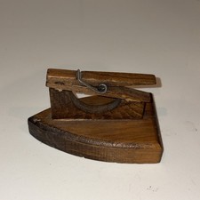 Antique Wooden Miniature Flat