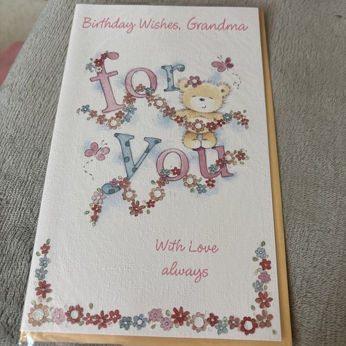 Grandma birthday card - grandma,