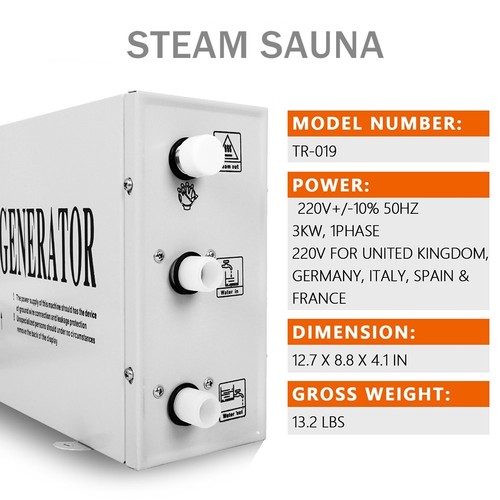 3kw steam generator - steam, ce