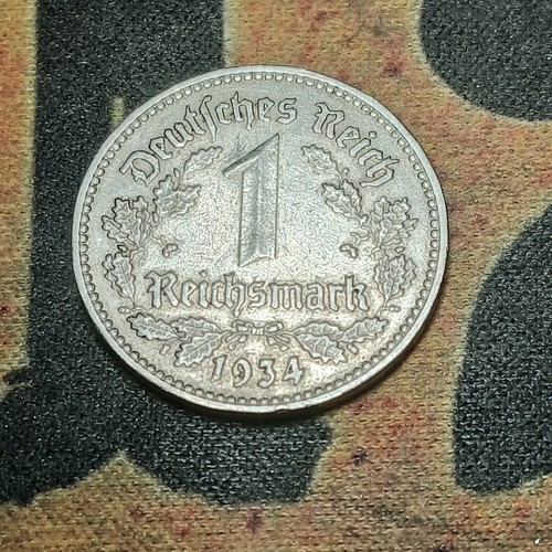 1934 germany reichsmark coin - germany,