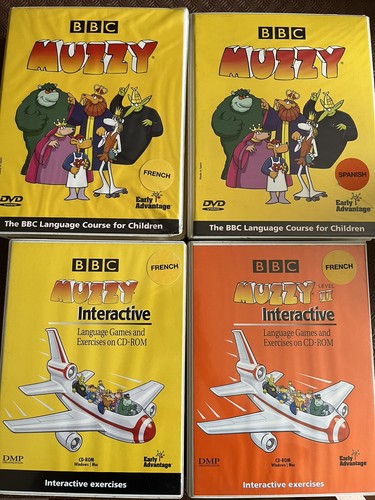 Muzzy bbc french spanish - bbc,