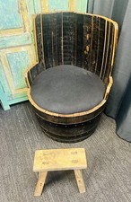 Wine Barrel Chair