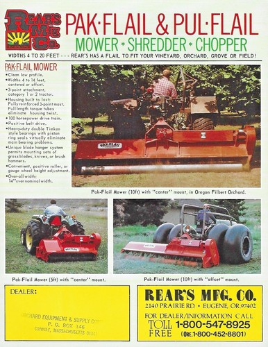 Vintage 1960s rear mfg co - vintage,