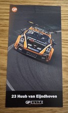 2024 GP Elite Huub van Eijndhoven (Porsche Supercup) Carrera Cup driver card 