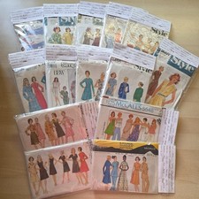 14 x Vintage Sewing Patterns