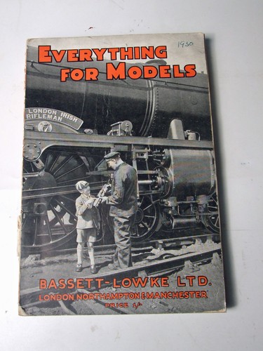 Bassett lowke 1930 catalogue - bassett,