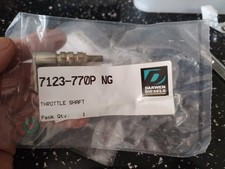 Throttle Shaft For A Delphi Dpa Diesel Fuel Injection Pump