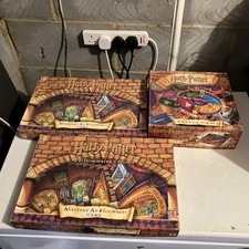 Harry Potter Board Game Bundle Vtg Philosopher's Stone Mattel 2000 Complete