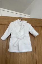White Baby Hooded Dressing