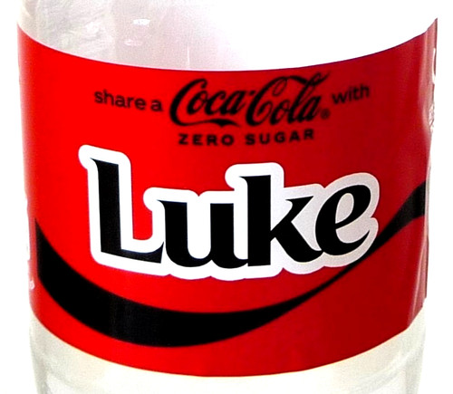 Luke named bottle share - luke,