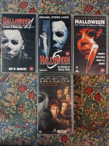 Halloween h20 vhs - vhs, videos