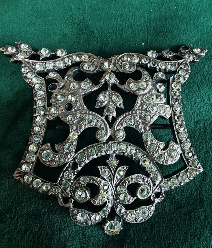 Antique georgian buckle paste - georgian,