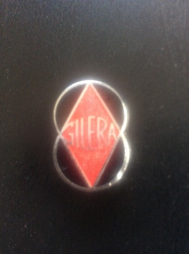 Gilera motorcycle badge - gilera,