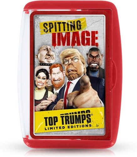 Spitting image top - top, trumps