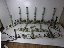 Reclaimed Antique Wrought Iron Balcony Parts