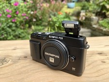 Olympus Pen E-P5  camera body, black  - Shutter count 2164