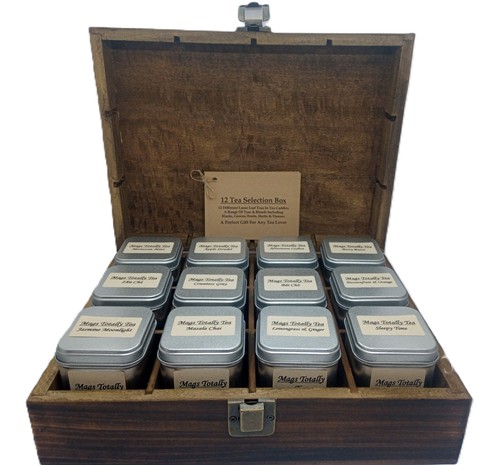 Fabulous mango wood tea caddy - fabulous,
